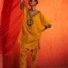 Mustard Short Kurta Set