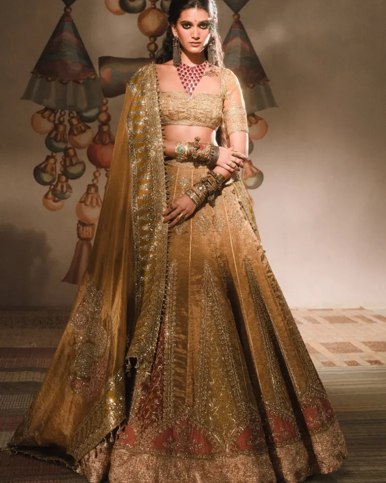 Mysore Pak Lehenga Set