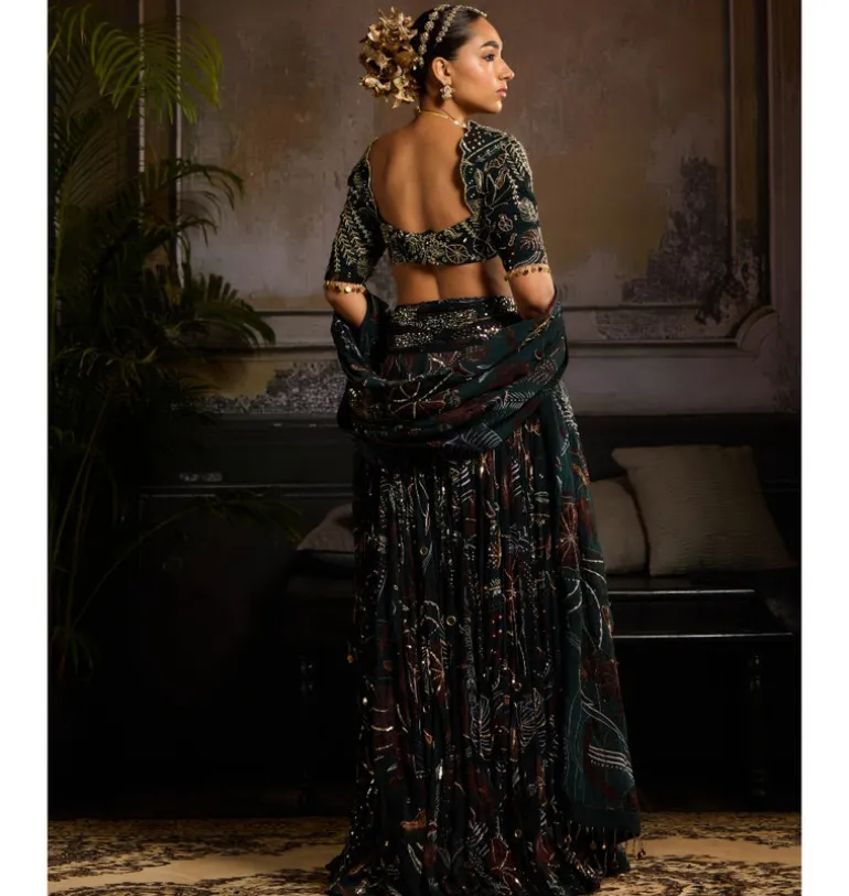 Mystic Forest Lehenga Set