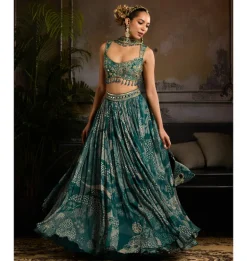 Mystic Lagoon Lehenga Set