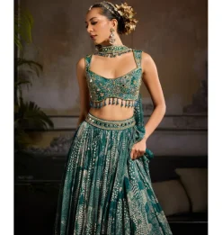 Mystic Lagoon Lehenga Set