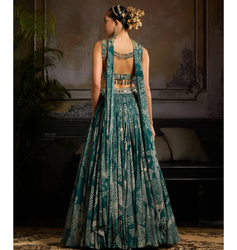 Mystic Lagoon Lehenga Set