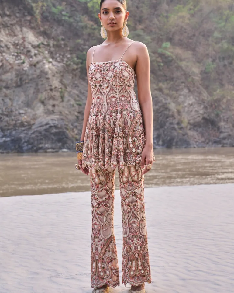 Naaz Peplum Set
