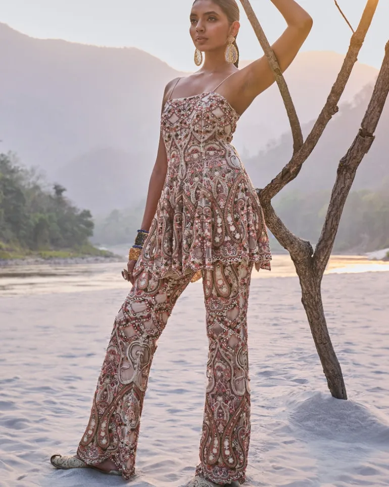 Naaz Peplum Set