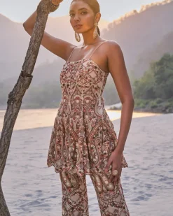 Naaz Peplum Set