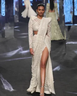 Nallie Lehenga Sari Set