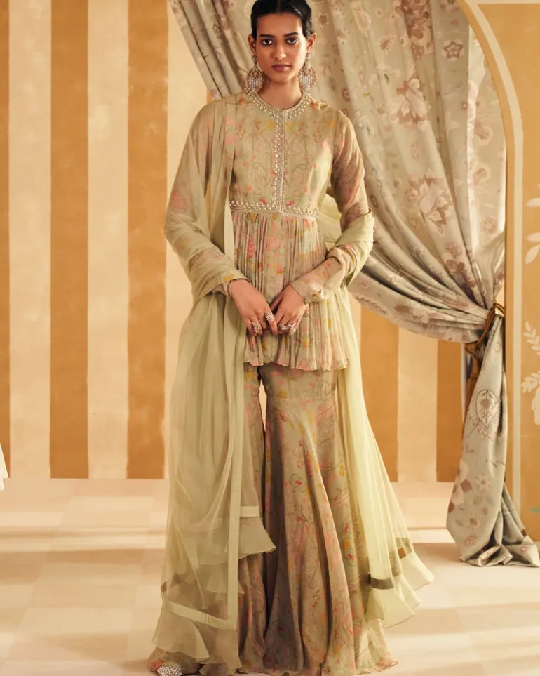 Nashit Peplum Set
