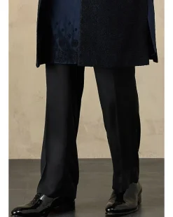 Navy Blue Double Shaded Kurta Set