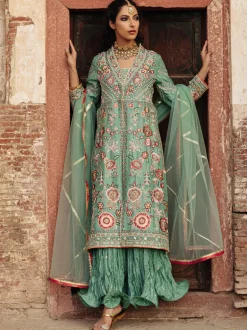 Nayab Crushed Sharara Set