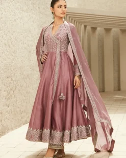 Neo-Classic Angrakha Kurta Set