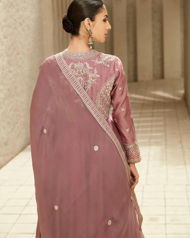 Neo-Classic Angrakha Kurta Set