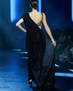 Nirvana Drape Sari Set