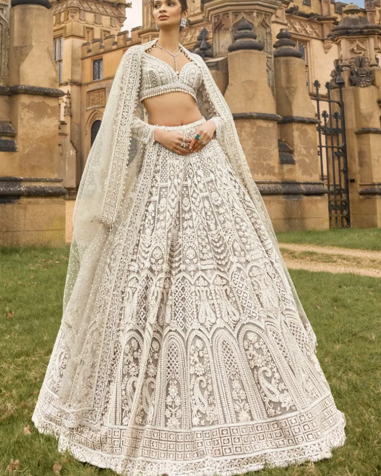 Nude Dori Lehenga Set