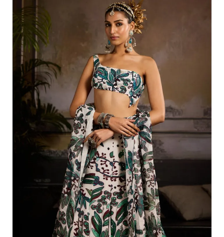 Ocean Mist Lehenga Set