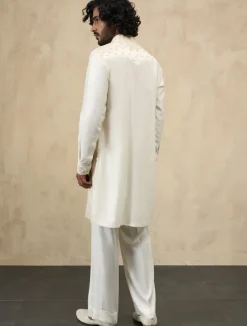 Off White Double Shaded Set