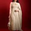 Off-White Karishma Classic Anarkali Set