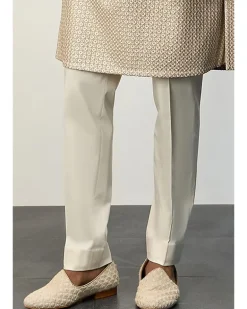 OG Champagne Front Open Kurta Set