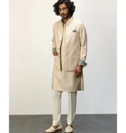 OG Champagne Inara Straight Kurta Set