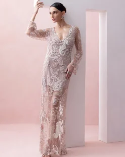 Old Rose Mermaid Slip Dress
