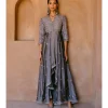Omaniya Anarkali Drape Set