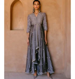 Omaniya Anarkali Drape Set