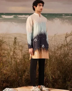 Ombre Bloom Kurta Set