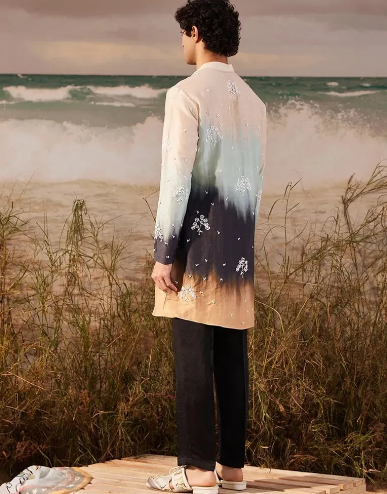Ombre Bloom Kurta Set