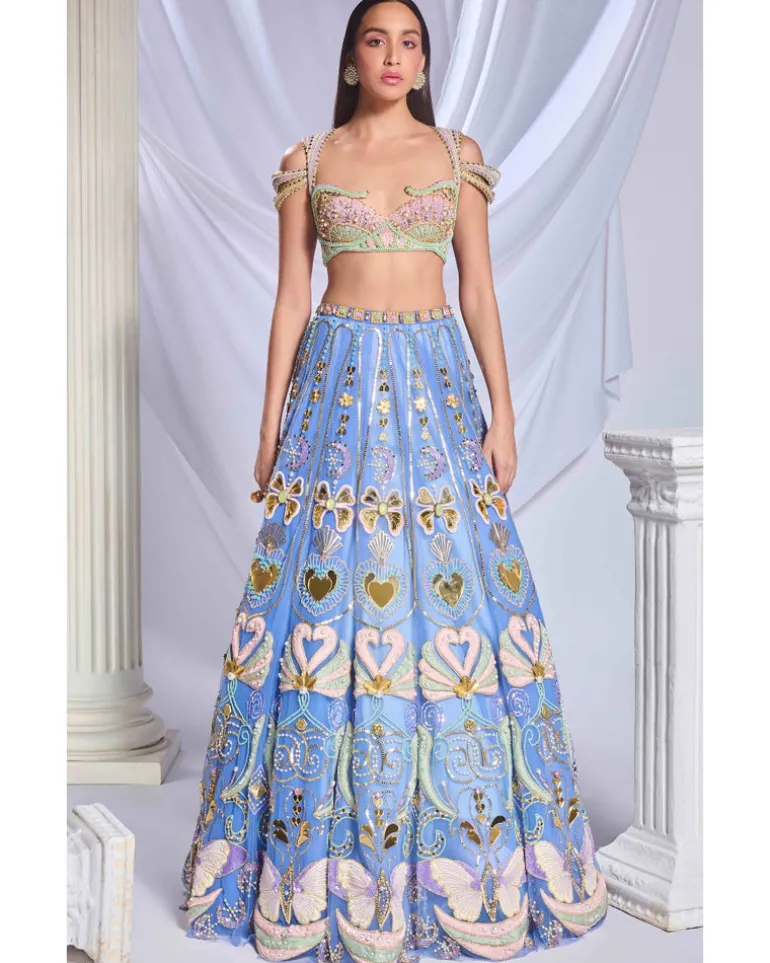 Once In A Blue Moon Lehenga Set