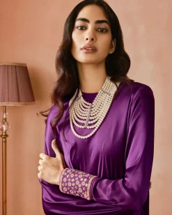 One Sleeve Tunic Set