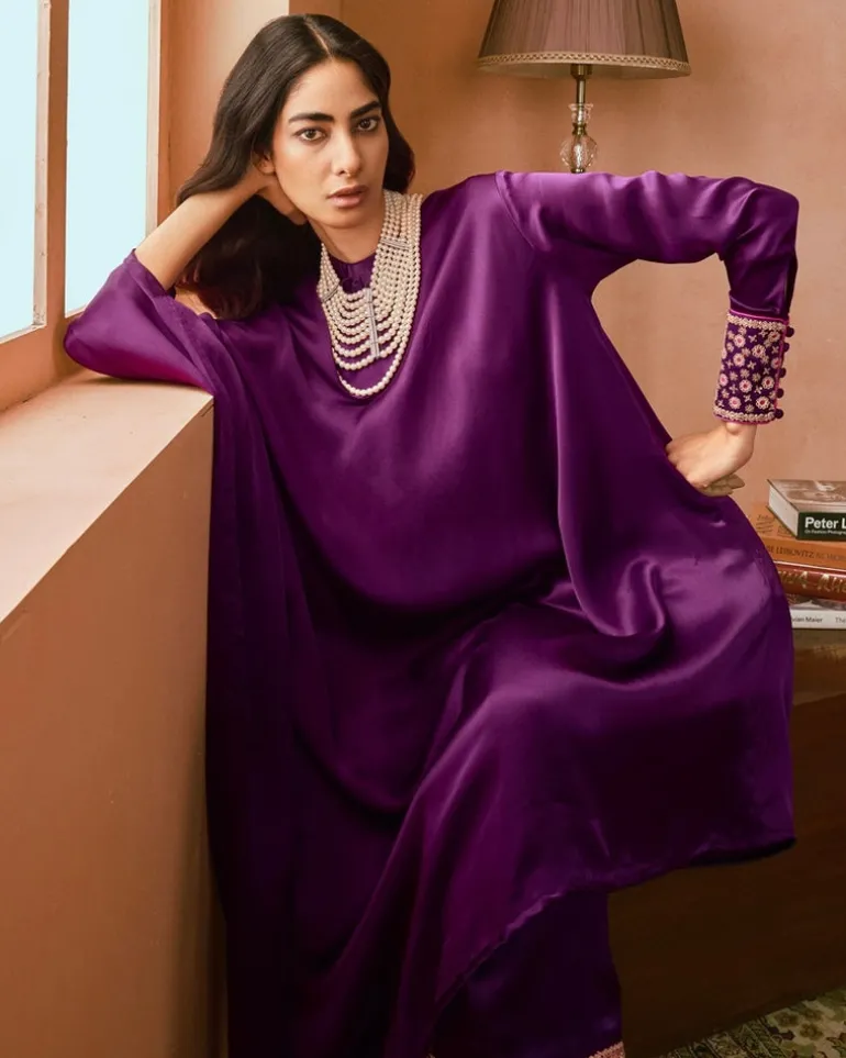 One Sleeve Tunic Set