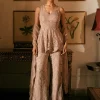 Onion Pink Nadira Sharara Set