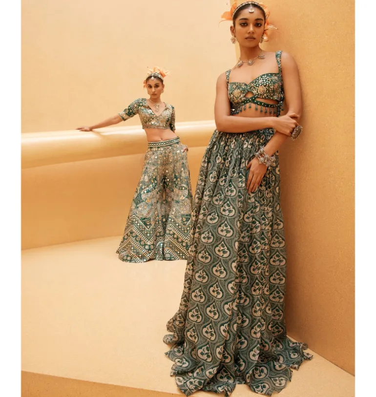 Opal Breeze Lehenga Set