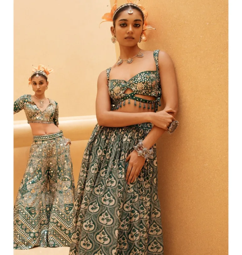 Opal Breeze Lehenga Set