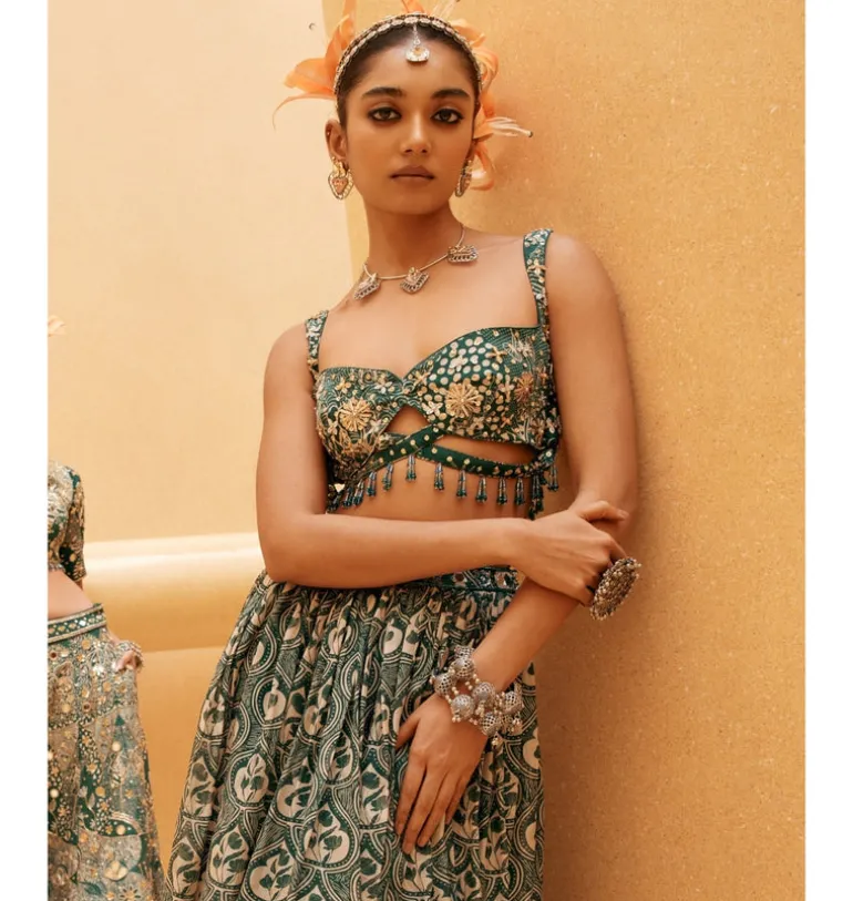 Opal Breeze Lehenga Set