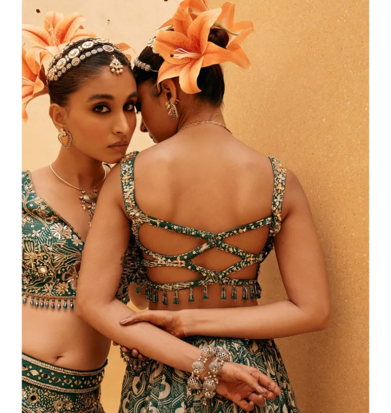 Opal Breeze Lehenga Set