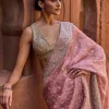 Opaline Rose Sari Set