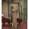 Organza With Dabka Booti Sari Set