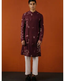 Oxblood Nirmalya Kurta Set