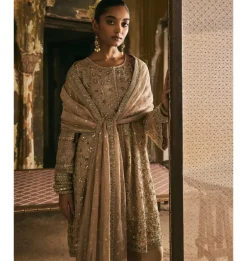 Paanch Kali Mirror Work Kurta Set