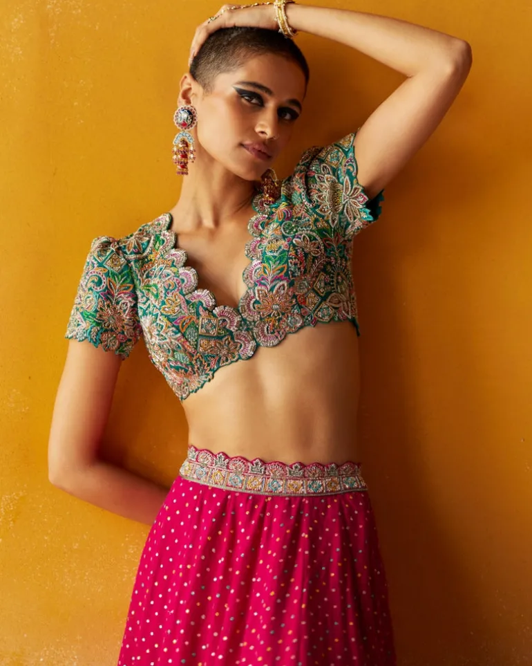 Paaro Lehenga Set