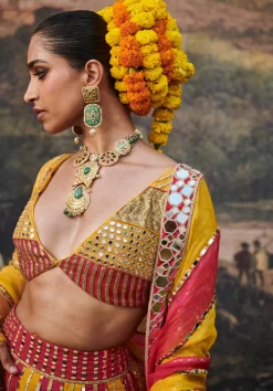 Padma Peet Lehenga Set