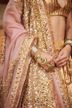 Padmasvarna Lampi Lehenga Set