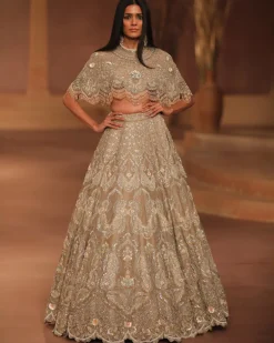 Pallavi Lehenga with Cape Set