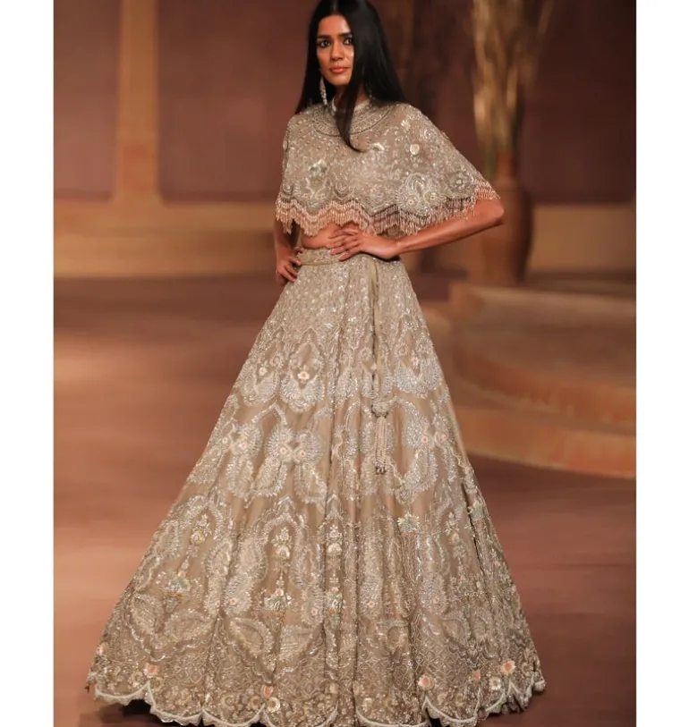 Pallavi Lehenga with Cape Set