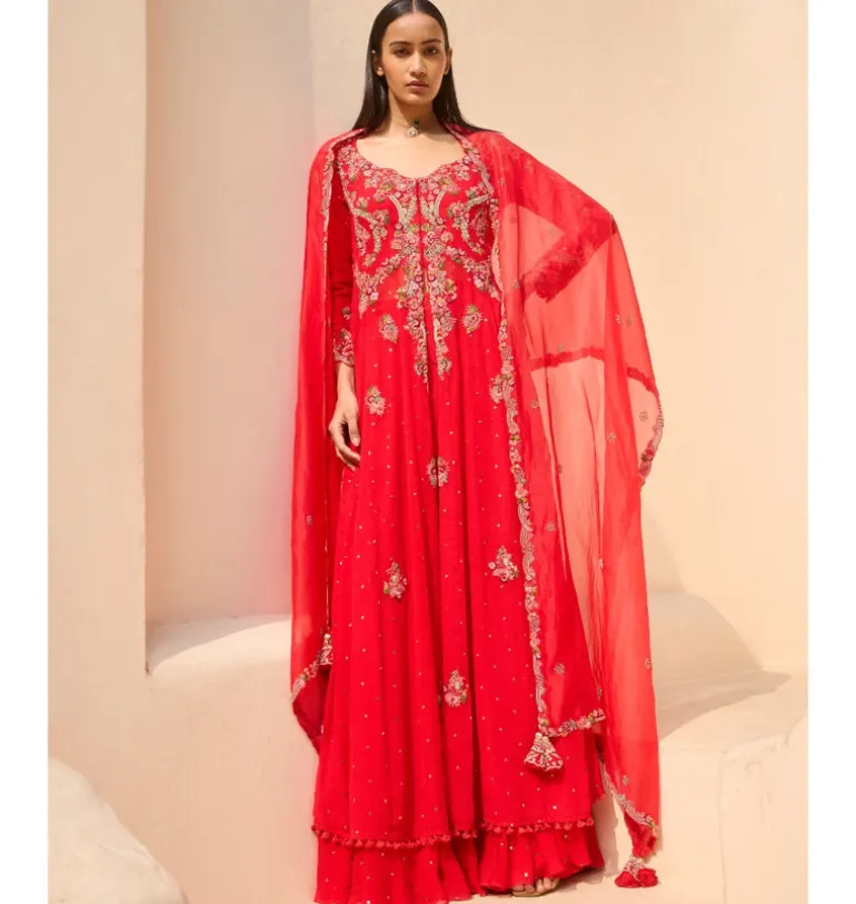 Parisha Kurta Sharara Set
