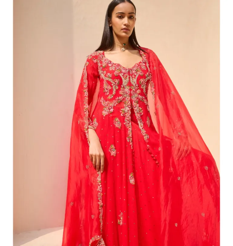 Parisha Kurta Sharara Set