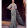 Parul Pre-Draped Sari Set