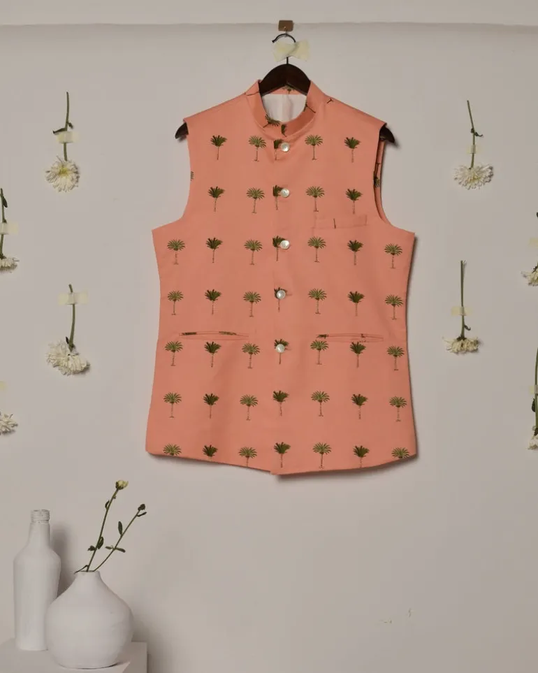 Peach Piccolo Kurta & Pajama