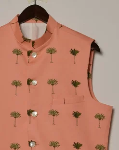 Peach Piccolo Kurta & Pajama
