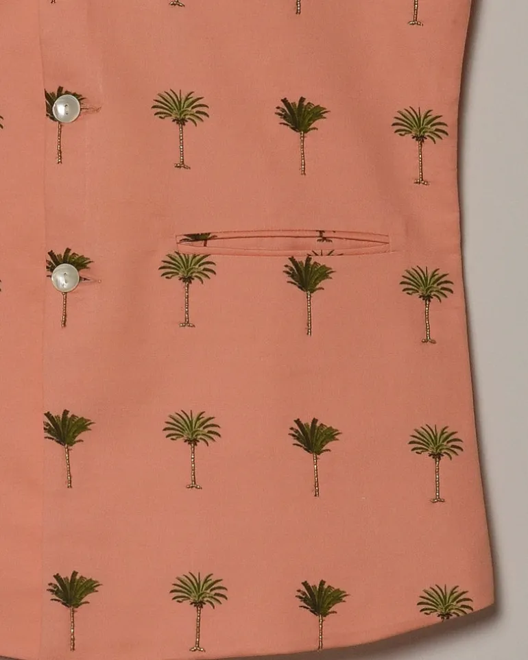 Peach Piccolo Kurta & Pajama